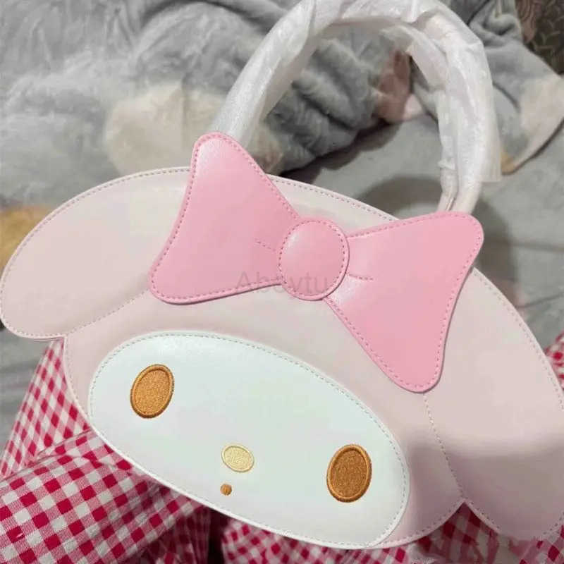 Sanrio Adorable Sanrio My Melody Mini Messenger Pouch: Unique Artisan Craftsmanship Ideal For Travelers