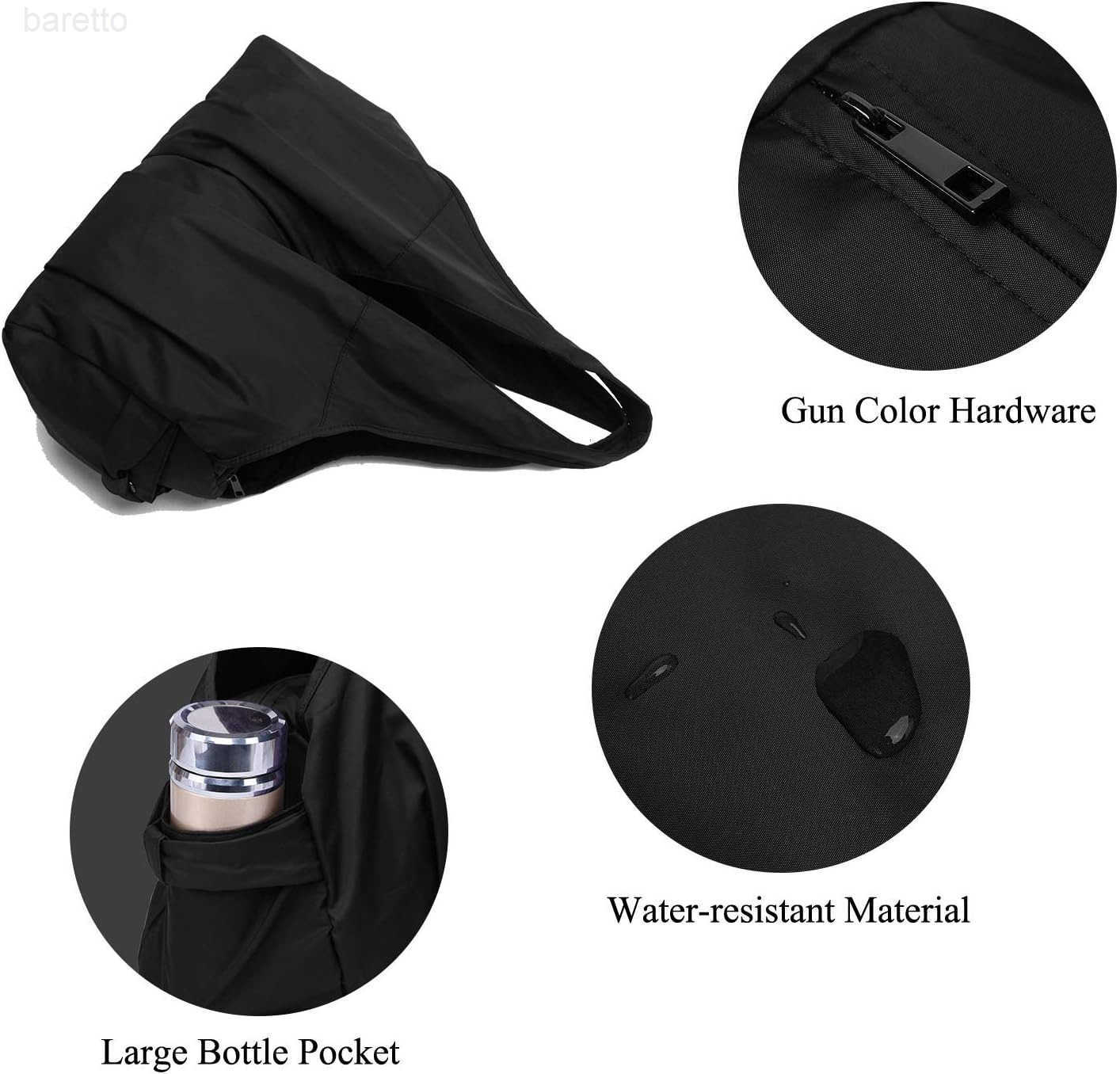 Shoulder Bag for Women Waterproof Shopping Lightweight Work Purse and Handbag Travel Tote Oxford Nylon Large Capacity Hobo M250903