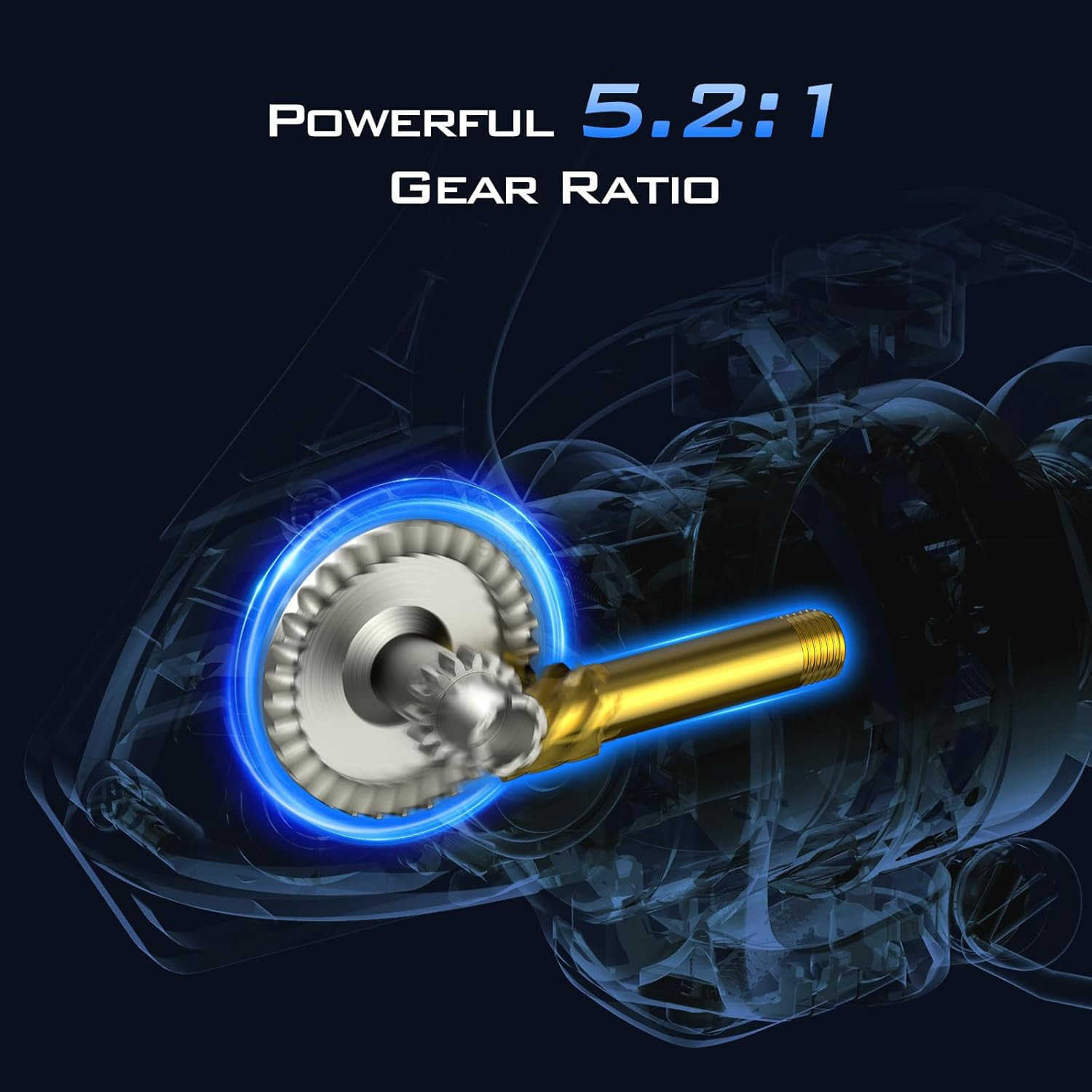 Spinning Reels Size 500 is Perfect for Ice Fishing Up to 175 Max Drag 521 Gear Ratio Ultra Smooth Powerful CNC Aluminum Spool 91 BB Light We W250904