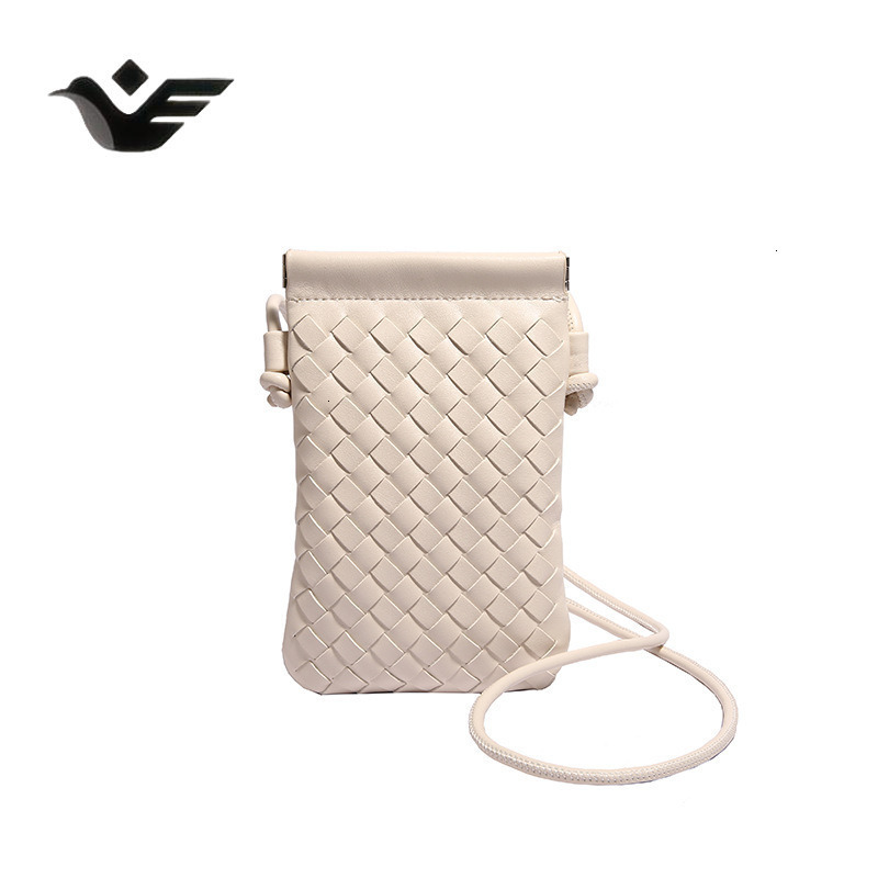 Feiyan Free Shipping New Designer Bag Luxury Shopping Bag Popular Handwoven Small Bag For Women High-end Versatile Commuter Vertical Crossbody Phone B