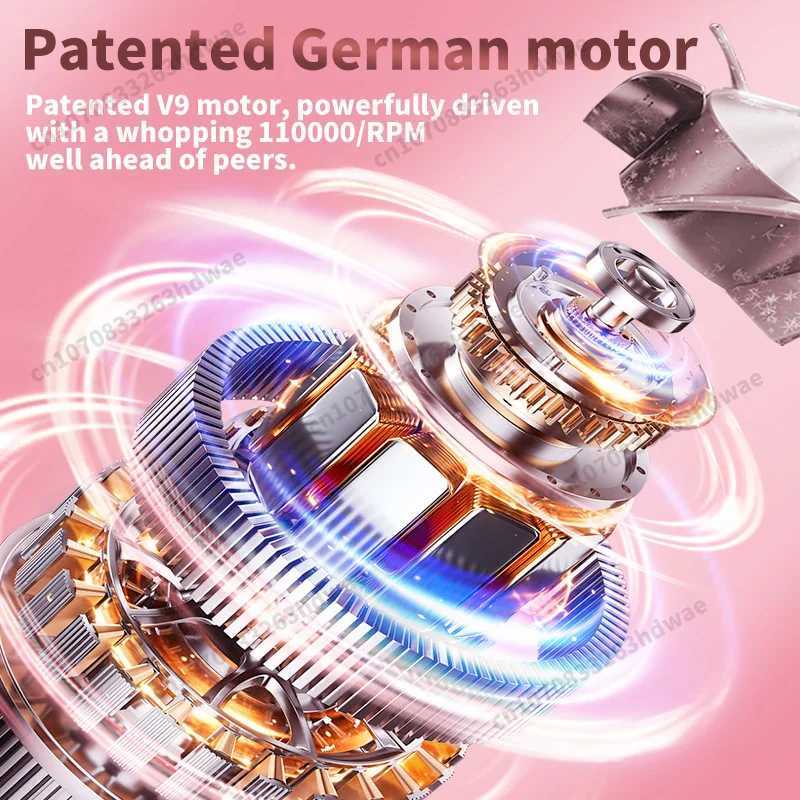 200 Million Anion Blow Dryer Professinal Leafless Hair Dryer Negative Lon Hair Care Quick Home Powerful Hairdryer Constant HD18W250904