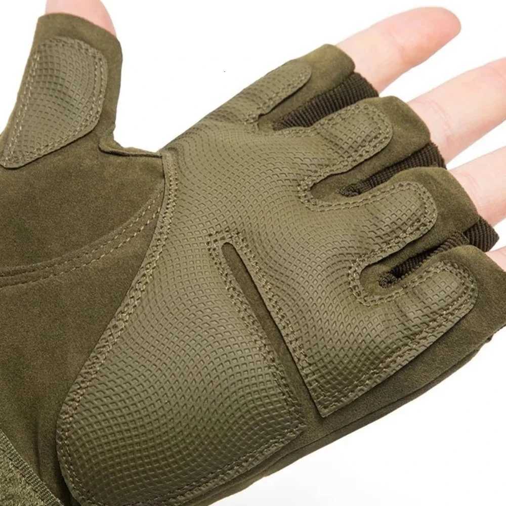 Tactical shooting Gloves Half Finger Paintball Airsoft Shot Combat AntiSkid Men Bicyc Full Finger Gloves Protective GearXJ250904