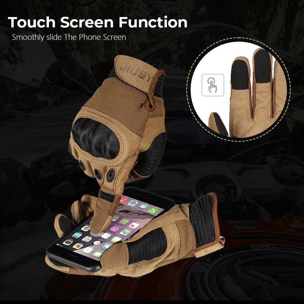 Touch Screen Tactical Gloves Outdoor Sport Paintball Hunting Airsoft Combat Cycling AntiSkid Work Protection Full Finger GloveXJ250904
