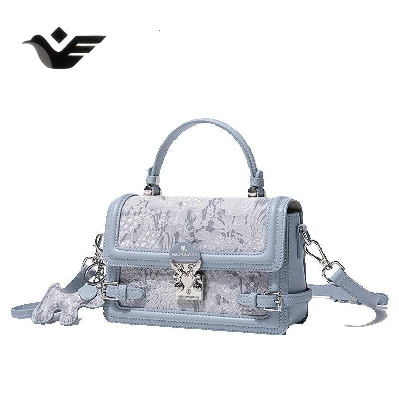 Feiyan Free Shipping New Designer Bag Luxury Shopping Bag High-end Embroidery Single Shoulder Small Square Bag For Women Commuting Casual Versatile Ha