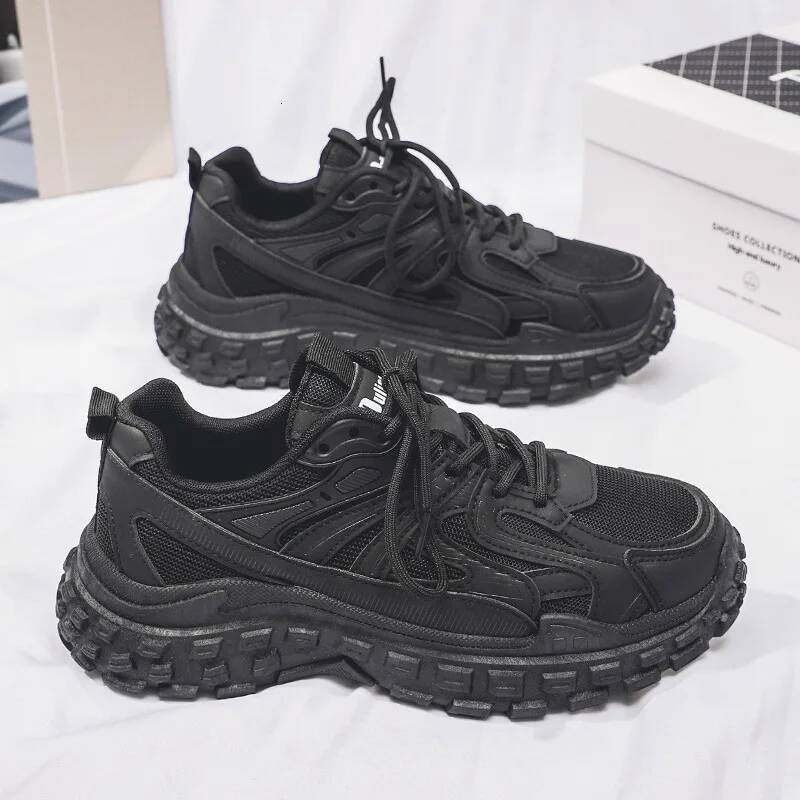 Men Casual Sport Breathable Lightweight Sneakers Outdoor Mesh Black Running Athletic Jogging Tenis Walking Shoes ddmysaturn