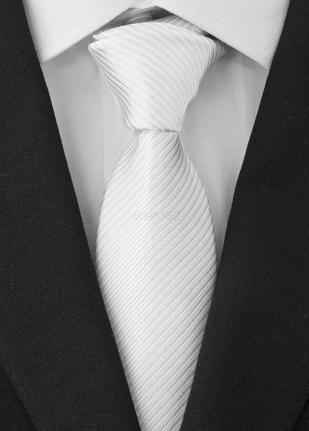 Ties for Men Big and Tall Neckties Woven Jacquard Classic Neck Tie Business WeddingW250904