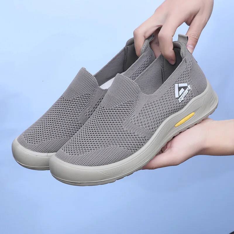 Bebealy Women's Sneaker Flat Casual Nonslip Outdoor Soft Home Shoes Comfortable Slip-on Men Shoe ddmysaturn