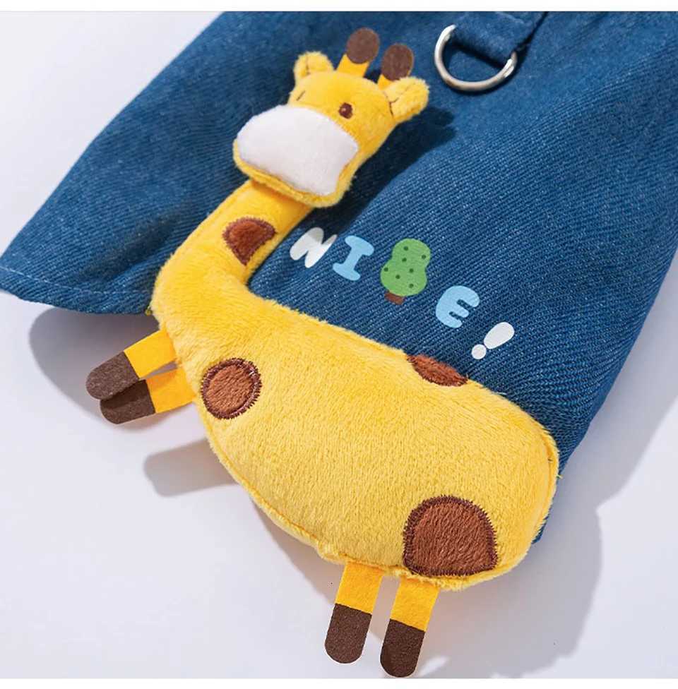 Thickened Pet Vest Mediumsized Winter Cotton Coat Cute Threedimensional Deer Pattern Dog Clothes With Leash Hook W250904