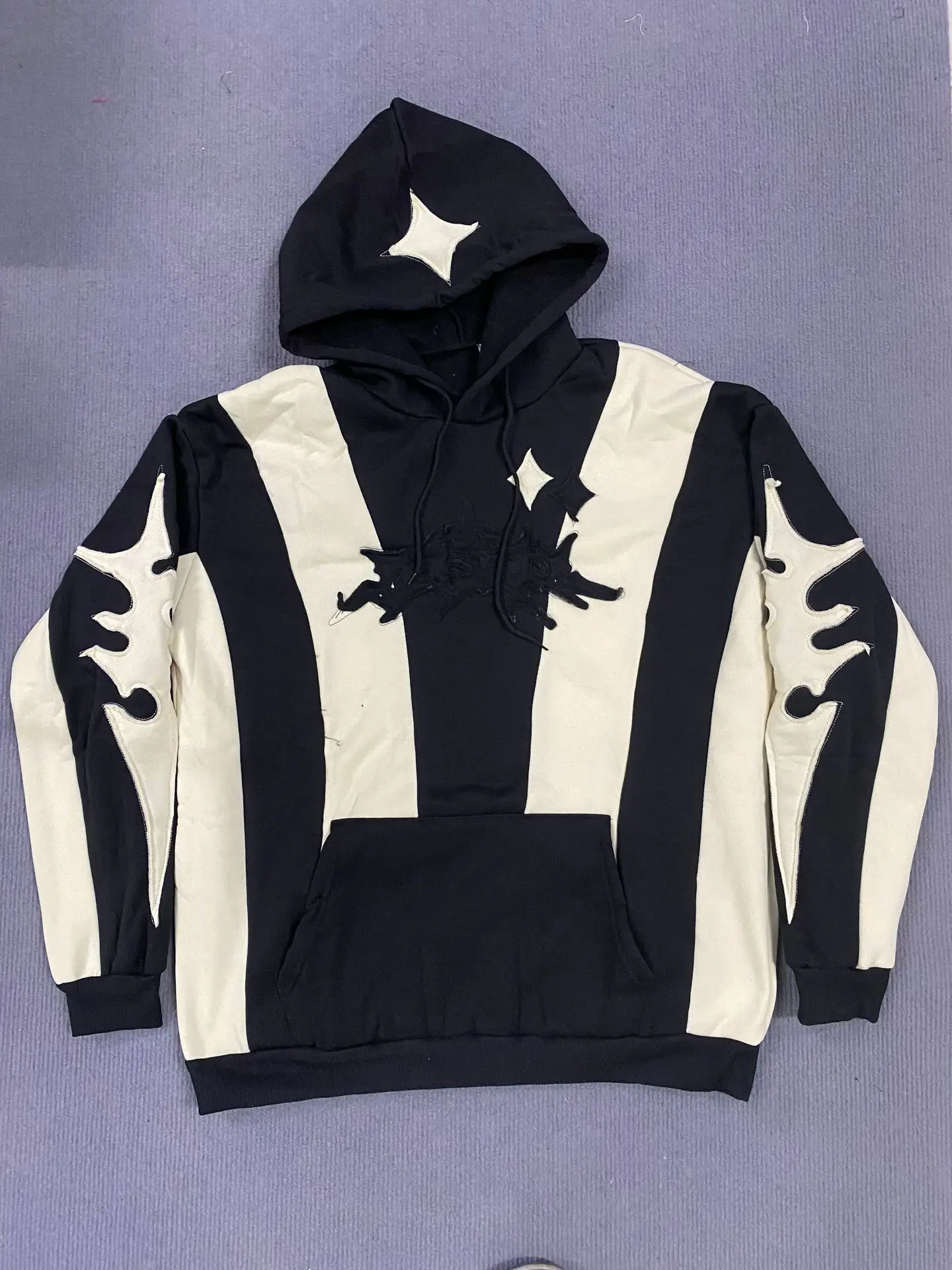 street collage hooded sweatshirt autumn and winter trend mens womens personalized loose hoodie Y2K 250904