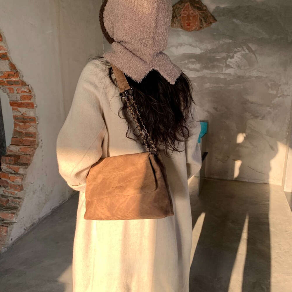 Designer Bag Tote Bag Shoulder Bag Sunset Avenue Wasteland Style High End Single Shoulder Autumn Winter Large Capacity Leather Chain Commuter Crossbod