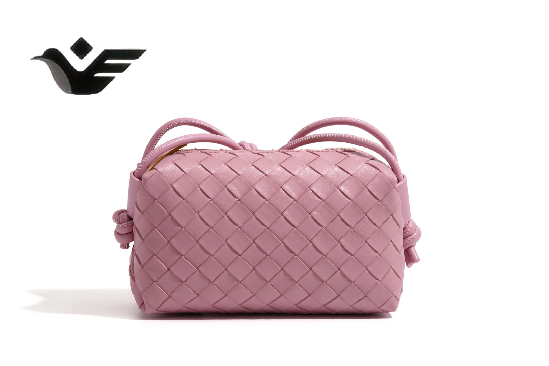 Feiyan Free Shipping New Designer Bag Luxury Shopping Bag Embossed Woven Small Square Bag