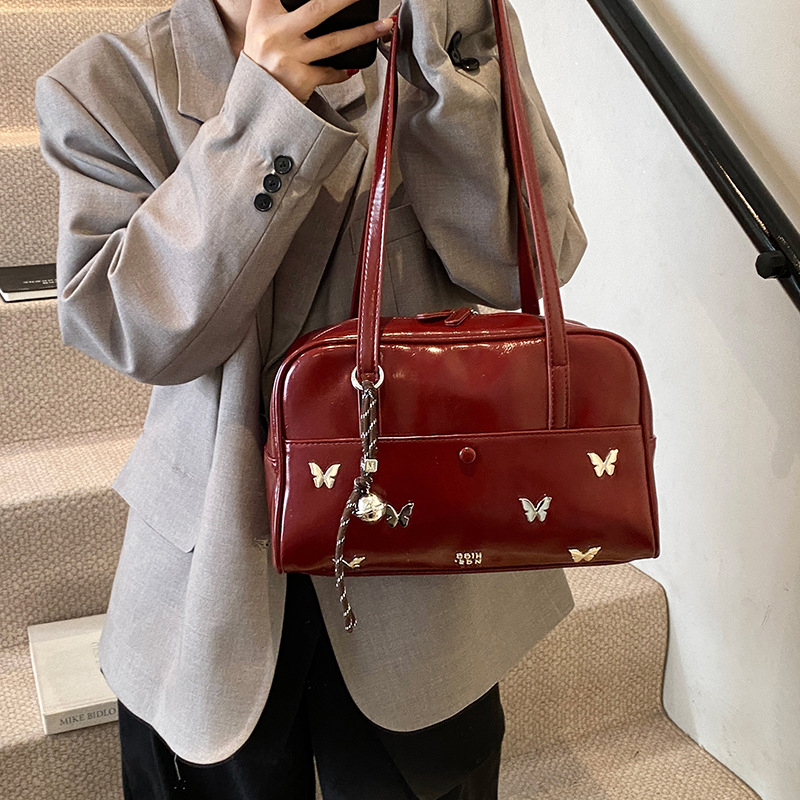 Large Capacity Crossbody Bag for Women Versatile Fashion Travel Bag Handheld College Student Class Bag Tote Bag 250806