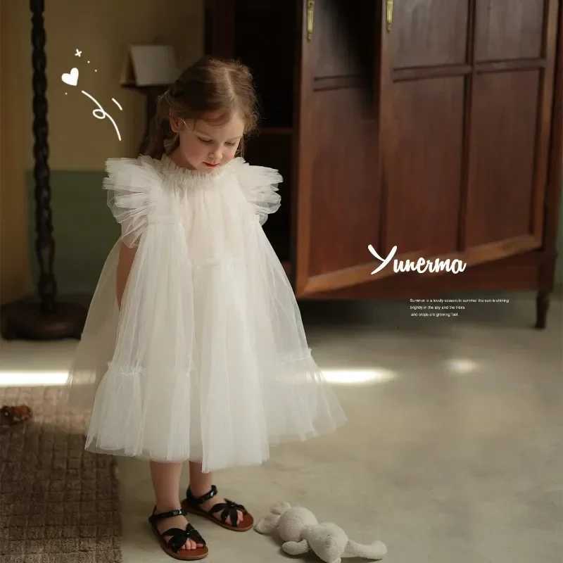 Baby Girl Summer Dress Toddler Kids Dress Baby Tutu Dresses Children Birthday Party Dress Baby Girl Clothing Z250904