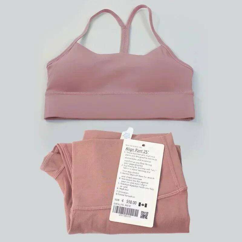 2 Pieces Yoga Set Women Sportswear Gym Top Y-Shape Bra Fiess High Waist Leggings Workout Sports Clothes Tracksuits