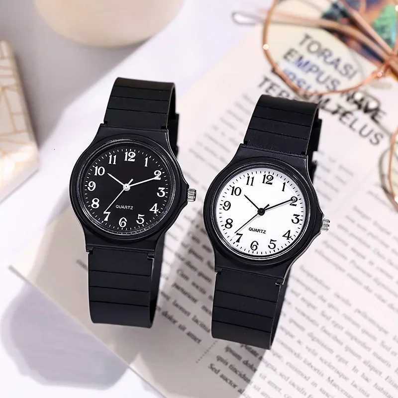 Exam Watch Silicone Strap Simple Wen Watch Student Ladies Quartz Wristwatch Waterproof Round Small Dial for Wen Reloj Mujer X250904