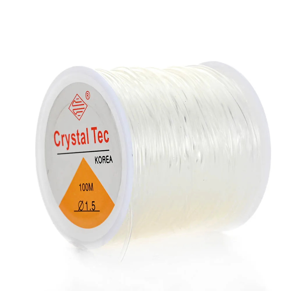 iYOE 0515mm Elastic Cord String Transparent Thread For Jewelry Making Diy Bracelet Necklace Beaded Accessories 250828