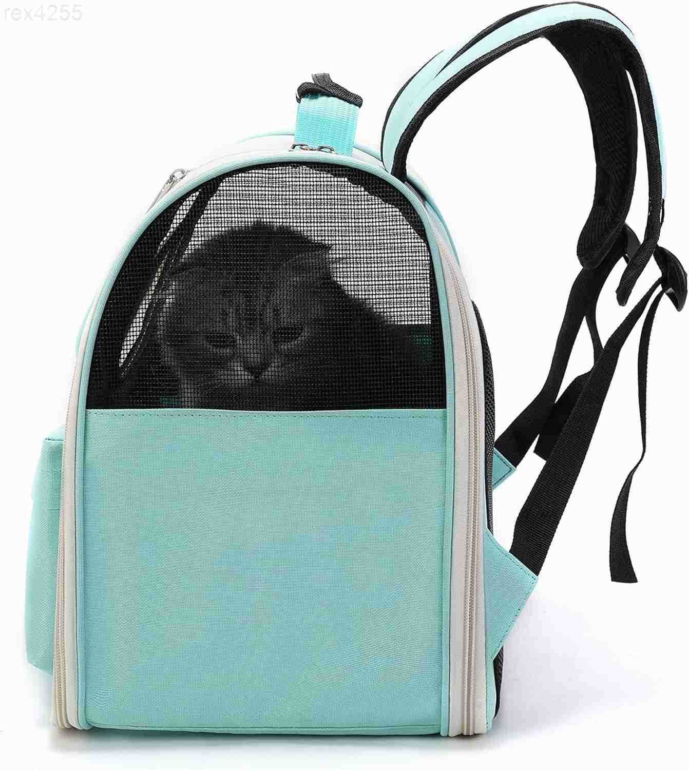 Cat Carrier Backpack for Small Medium Cats Dog Backpack Pet Cats Puppy Dogs Birds Bunny Backpack for Travel Indoor Outdoor UseGrayW250904