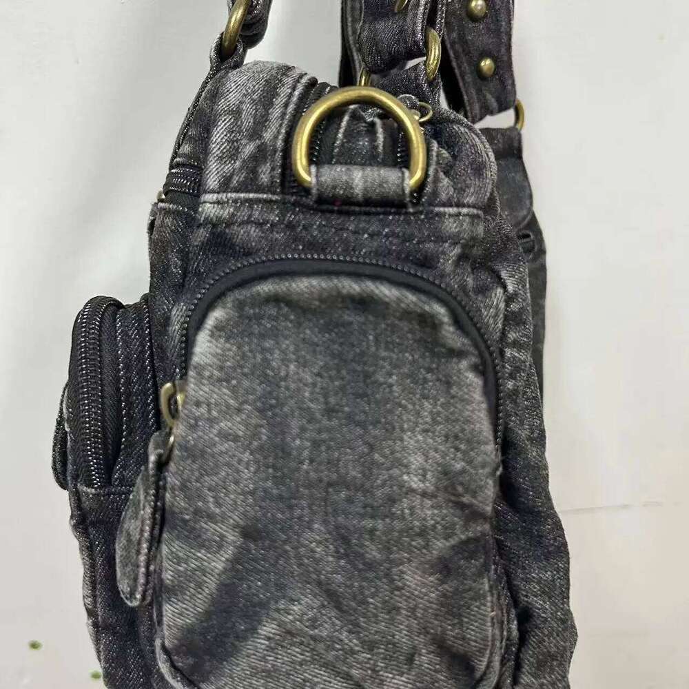 Angelkiss Women Handbags Satchel Top-handle Handbag Denim Bag Dumpling Give Gifts Shoulder Bags Phone Money Pack