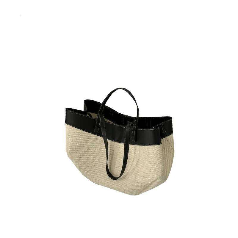 Canvas Tote Women 2024 New Casual Versatile Commuter Large Capaci Handbag Single Oulder Bag Soft Briti Sle
