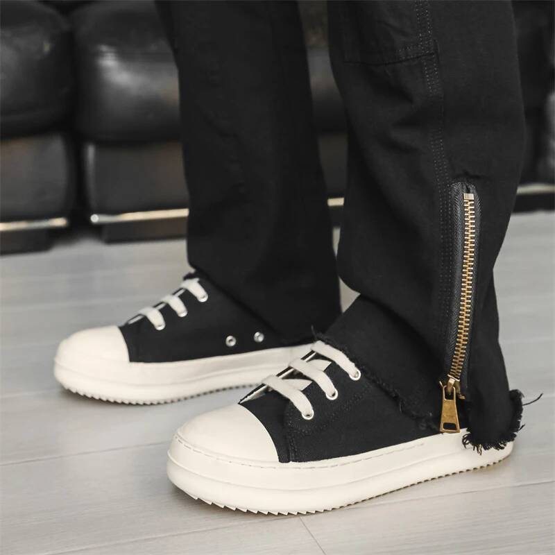 Men Women Casual Skateboard Vulcanized Designed Running Tennis Sports Shoes Lace Up Comfortable Outdoor Sneakers ddmysaturn