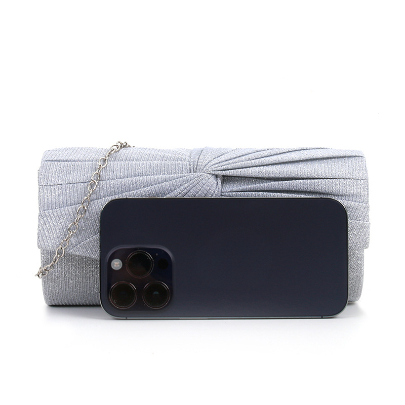 2025 Autumn New Evening Dress Bag Folded Small Square Bag European and American Fashion Handbag Chain Women's Designer Shoulder Bag