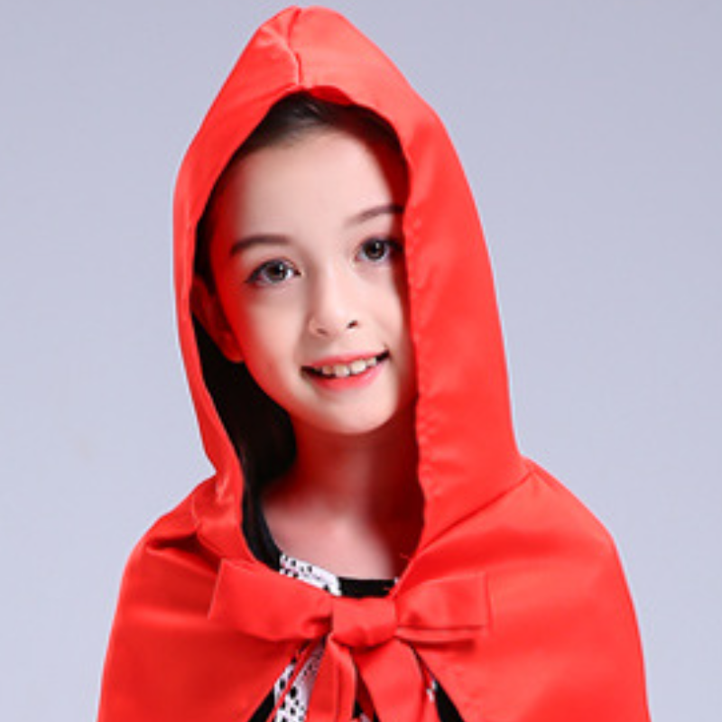Halloween cosplay children's costume new makeup dance party performance dress girl Little Red Riding Hood dress princess dress baby clothe girl d