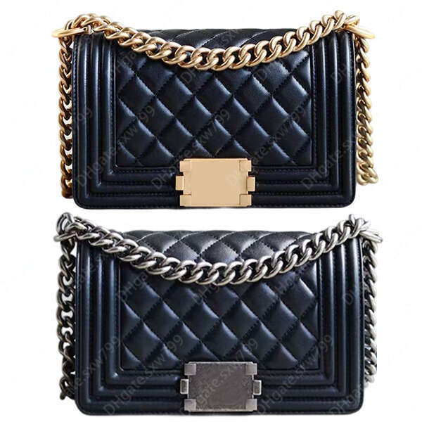 TOP Quality Ladies Fashion Casual Designe LE BOY Chain Shoulder Bag Crossbody Totes Handbag A67085 A67086 A92193 3 Sizes Pouch Purse
