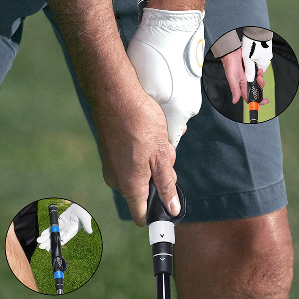 Golf Training Grip Trainer Golf Club Golf Swing Trainer for Improved Hand Positioning 250903