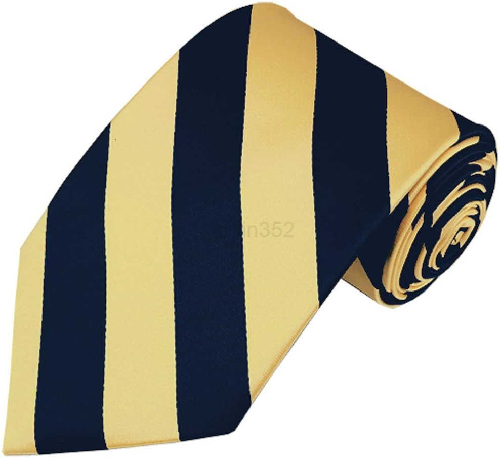 Mens 35 Regular College Stripe Woven TieW250904