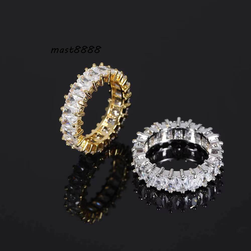 High Quality Trendy Cool Trendy Style Shiny Round Brass Silver Plated Ring
