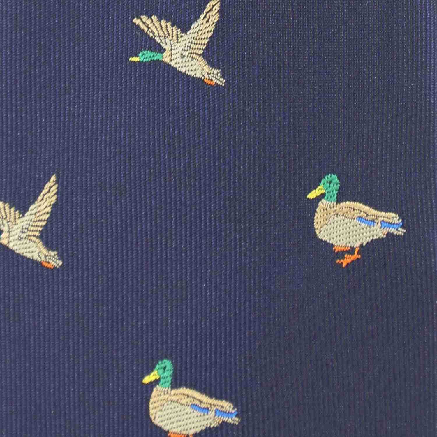 Tie With Box Wild Animal Duck Navy NecktieW250904