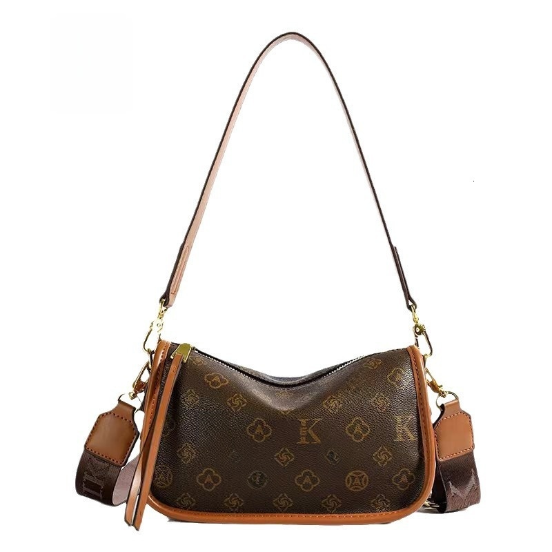 TB BHULAMTE Designer's High-quality Crescent-shaped Bag, Fashionable Light Luxury Retro Wandering Bag Casual Crossbody Bag Single-shoulder Armpit