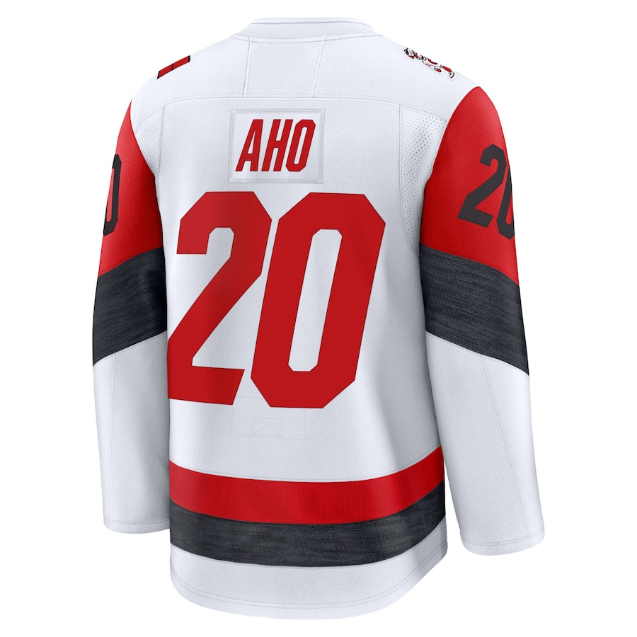 Customizable Custom 2025-26 Hockey Jersey Sebastian Aho Andrei Svechnikov Jaccob Slavin Seth Jarvis Brent Burns Mens Womens Youth