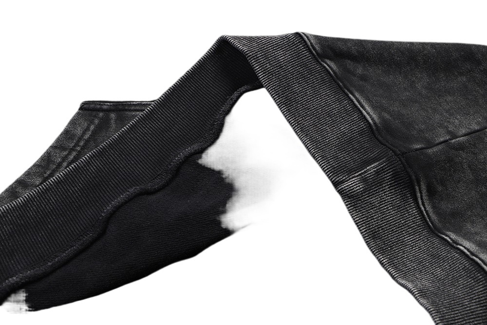 440g Heavyweight Pre-Washed Distressed American Streetwear Blank Hoodie Streetwear Vintage Cotton Hoodie