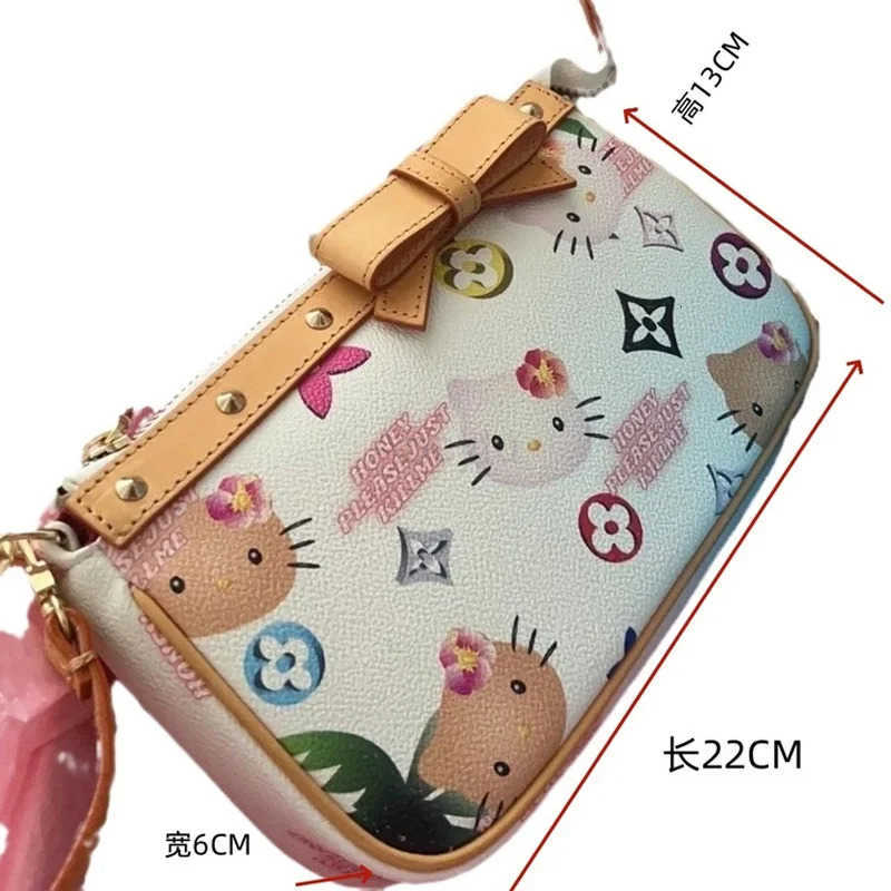 Sanrio Animated Character Unisex Backpack with Adjustable Strap - Stylish Casual Tote for Everyday Use