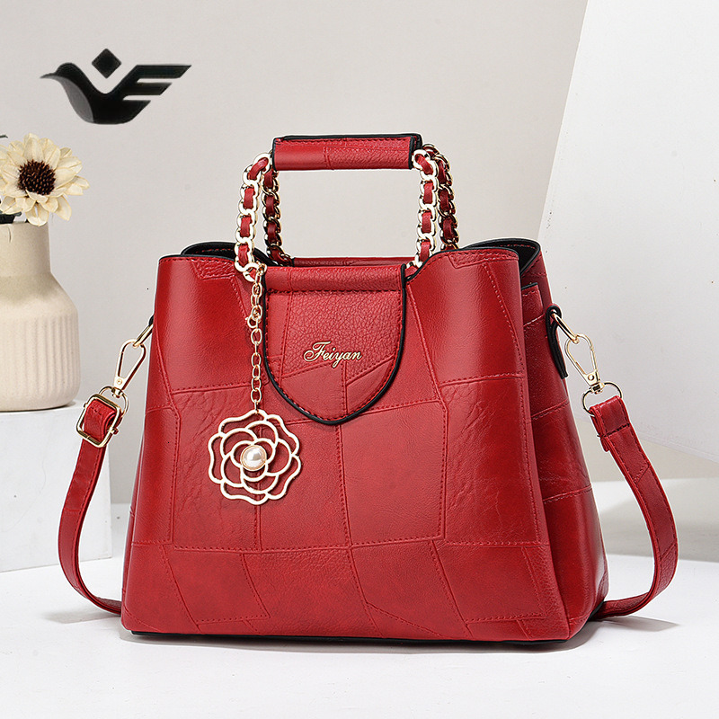 Feiyan Free Shipping New Designer Bag Luxury Shopping Bag Collection Patchwork Shoulder Bag Fashion Crossbody Bag Large Capacity Bag Export Bags