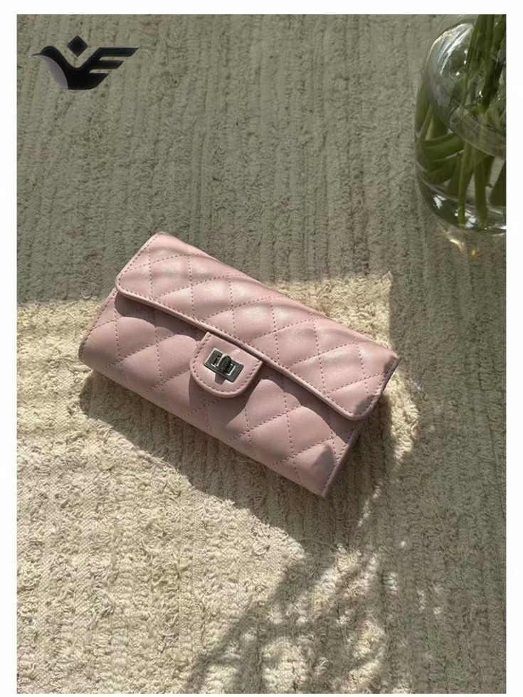 Feiyan Free Shipping New Designer Bag Luxury Shopping Bag Small Square Bag Classic Versatile Black Chanel Style Phone Bag Women's Wallet