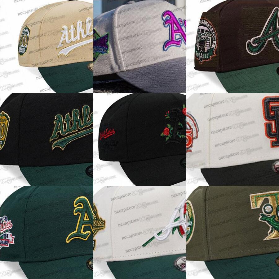 Men's Baseball A-Frame Adjustable Hat Women Designer Vintage A's Sport Snapback Caps Adult curved brim cap Outdoor Golf trucker cap Fashion Chapeau bone Mix Sp3-12