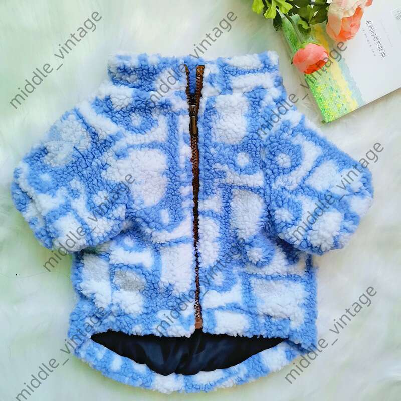 Autumn Winter New Trendy Dog Clothes Lamb Wool Warm Coat French Bulldog Corgi Teddy Pet Supplies Designer dog clothes luxury pet cotton clothes