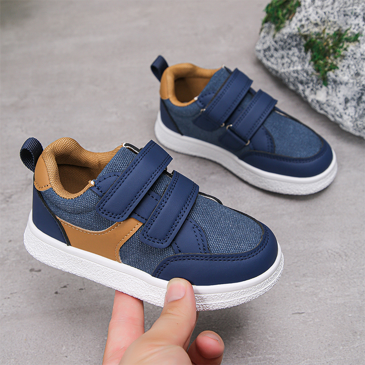 Spring and summer boys and girls soft-soled casual sneakers for primary school students, white sports shoes, comfortable and breathable