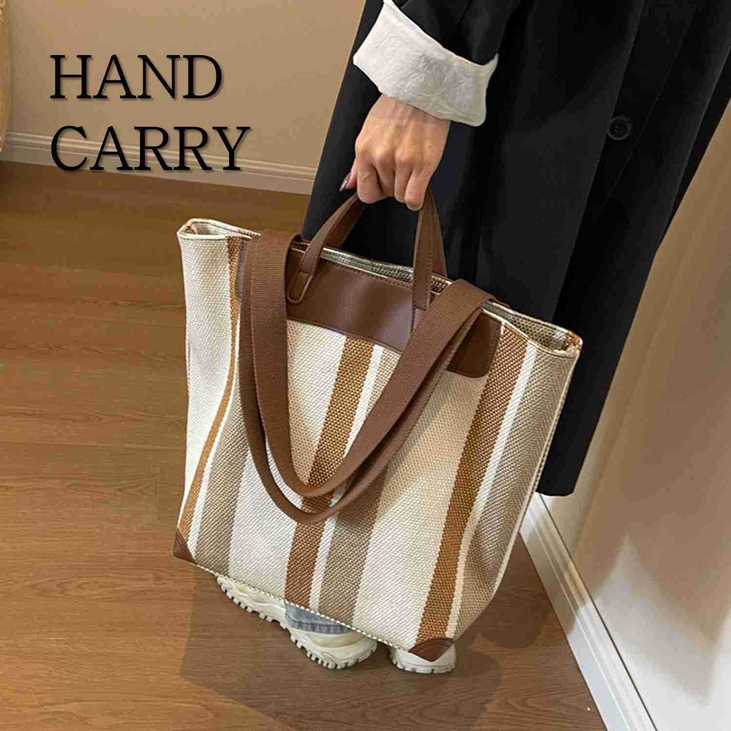 Large Womens Work Tote Bag Laptop CompartmentCanvas Shoulder Bag for Office Daily UseTote Bag with Spacious Storage M250904