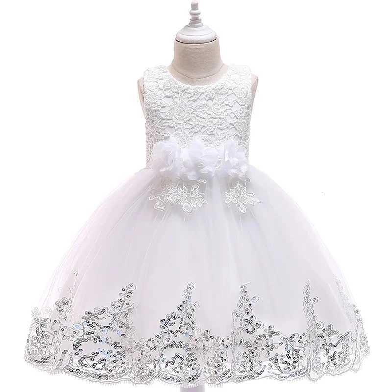 2-12Y Girl Summer Lace Princess Dress Children Floral Gown Dresses For Girls Clothing Kids Birthday Party Tutu Costume Dresses Z250904