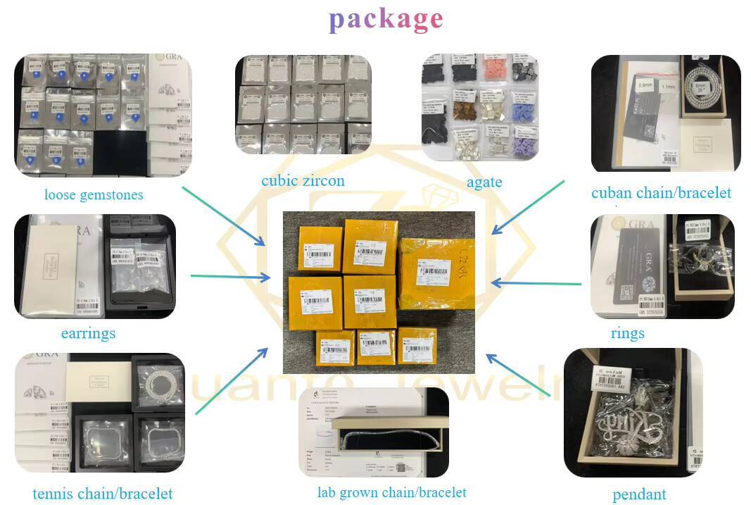 Factory High Quality Custom 7X10mm 14K Gold Engagement Wedding Jewelry 35 Moissanite Emerald Cut Moissanite Diamond Iced Style Rings