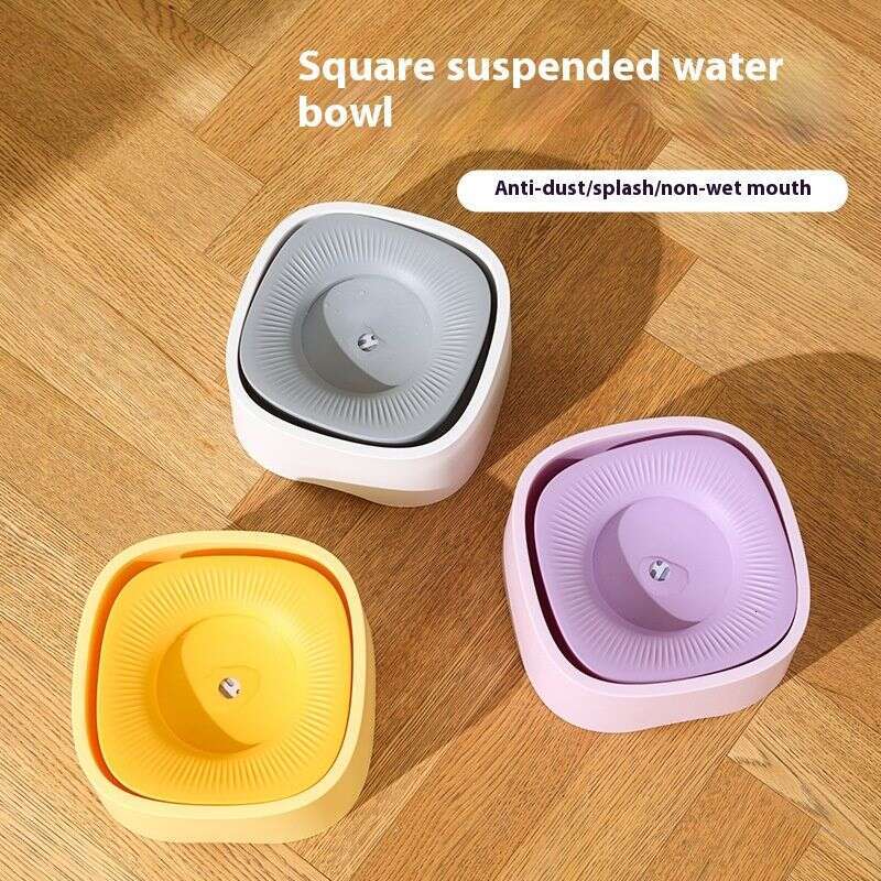 famous brand New Non Wet Mouth Cat Dog Water Dispenser Pet Supplies Float Bowl