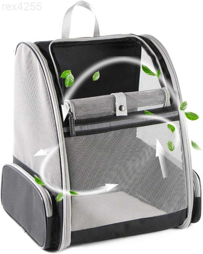 Traveler Bubble Backpack Pet Carriers for Cats and Dogs BlackW250904