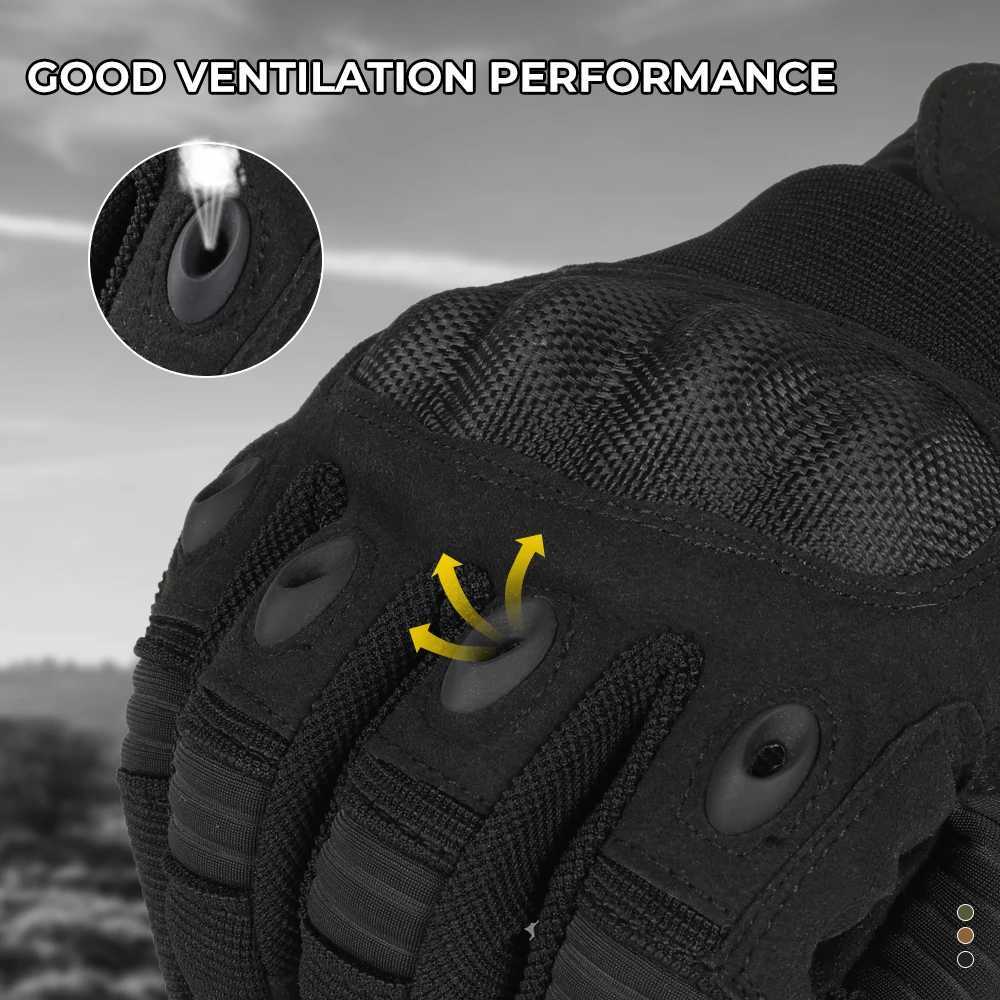 Touch Screen Tactical Gloves Outdoor Sport Paintball Shooting Hunting Airsoft Combat AntiSkid Work Protection Full Finger GloveXJ250904