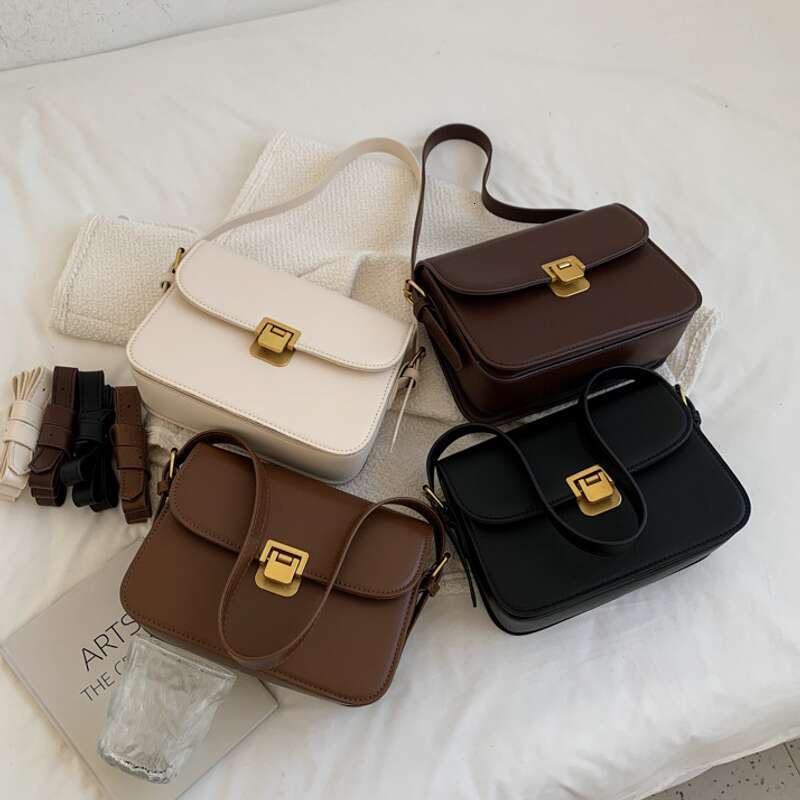 New Fashion Simple Crossbody Retro Foreign Style Shoulder Small Bag