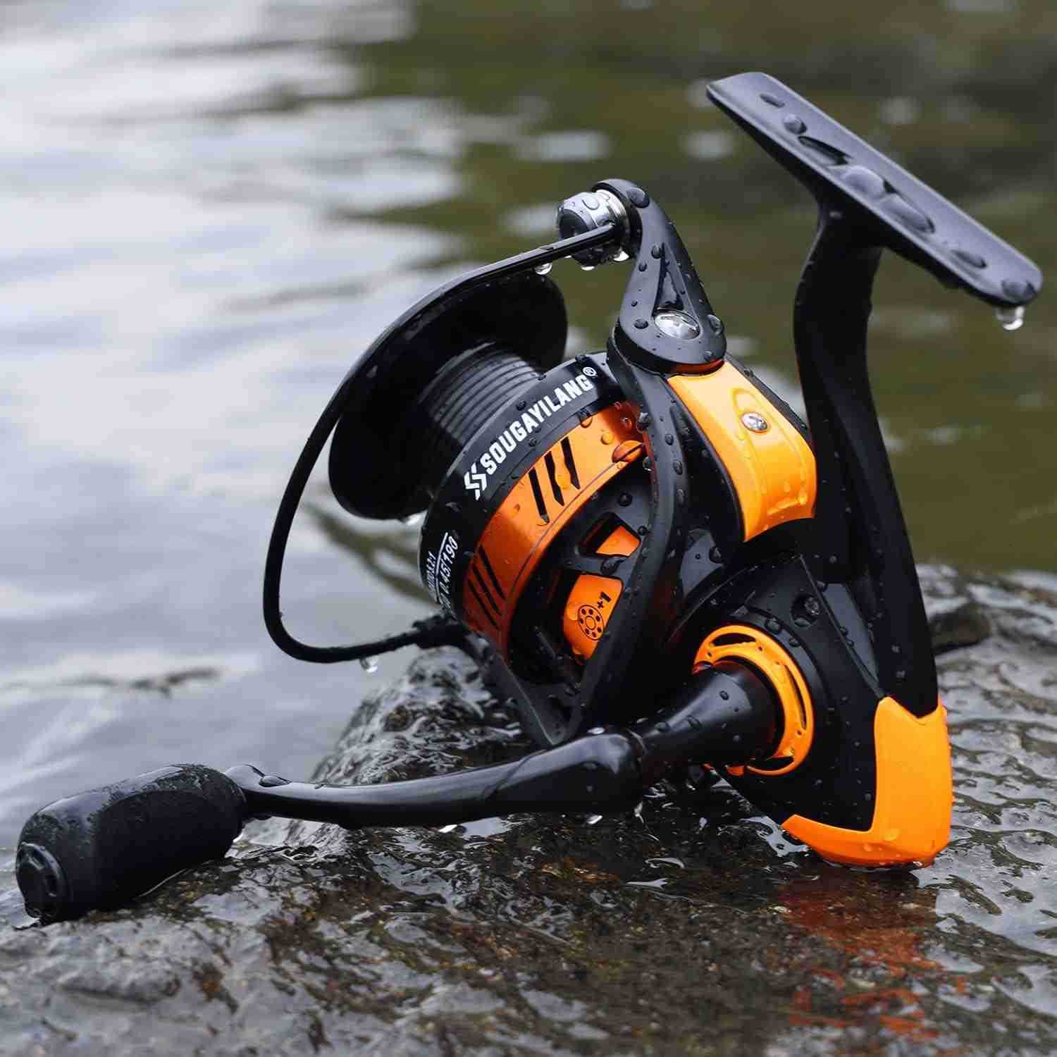 Fishing Reel Ultralight Spinning Reel with Aluminum Spool 521 High Speed Spinning Fishing Reel 10006000 Series for Freshwater W250904