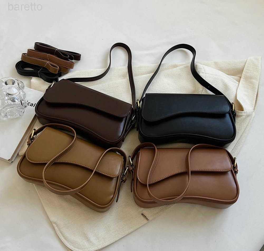 Womens Hobo Shoulder Bag Handbags Retro Evening Vegan Leather Underarm Bag Shoulder Tote Bags 2025 M250904