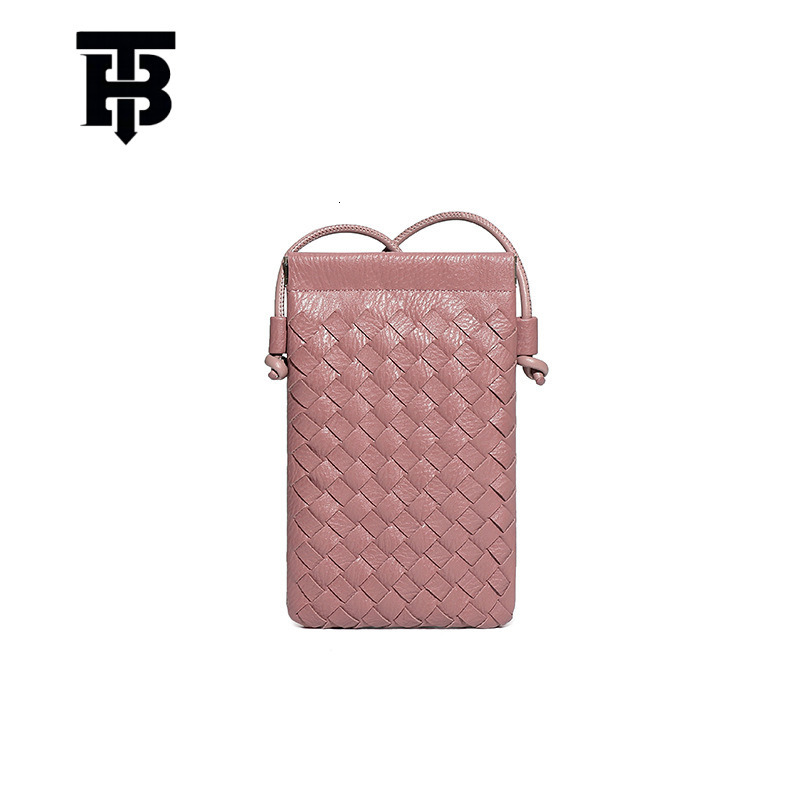 TB BHULAMTE Factory Direct Sale Vertical Phone Small Square Bag Fashion Handwoven Bag Mini Cute Solid Color Designer s bag Shoulder Crossbody Bag